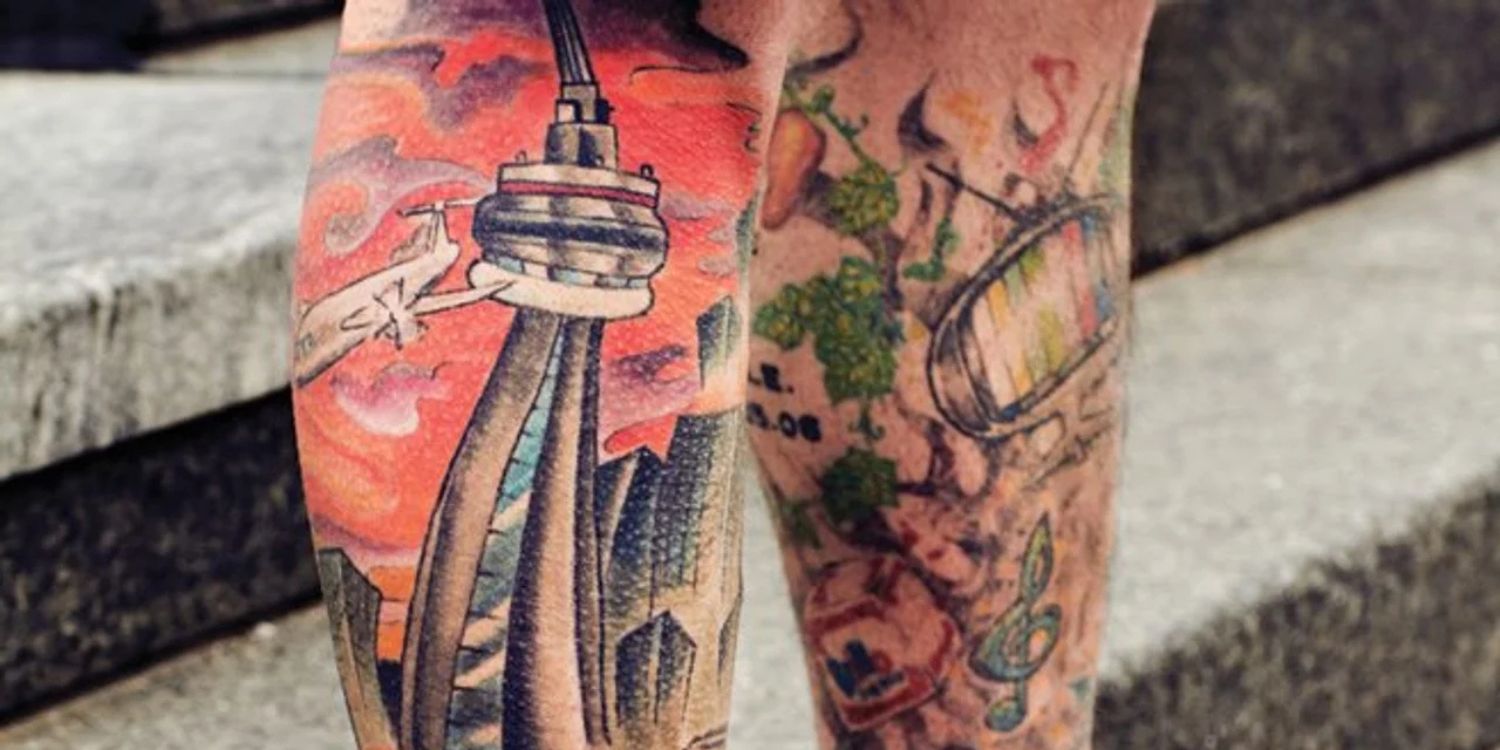 CN Tower Tattoo Design Ideas